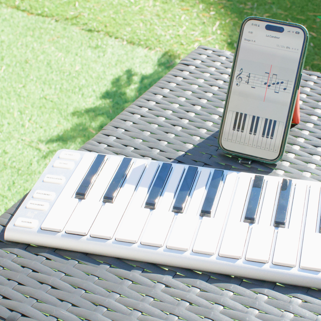 Playing with a MIDI keyboard